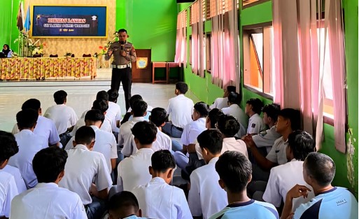 Satlantas Polres Wonogiri dukasi