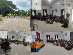 Puluhan Warga Menggeruduk Kantor Desa Citaman Jernih Jalan Alternatif Di Tutup PT.KAI.